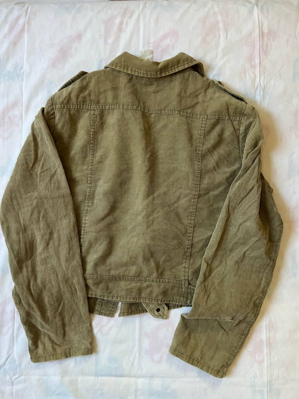 Sadie & Sage Olive Green Utility Jacket - Picture 2 of 5